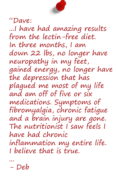 lectin-free diet results