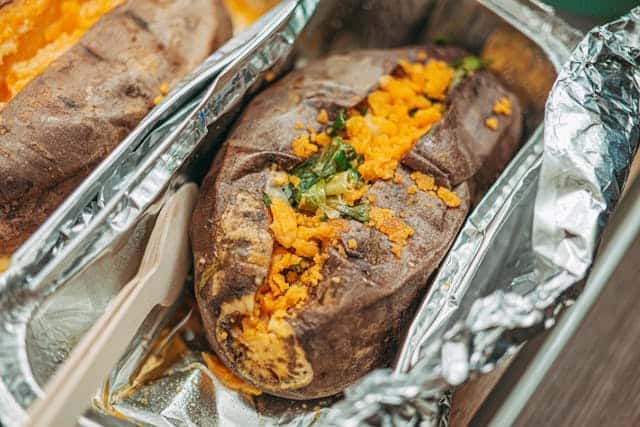 baked sweet potato